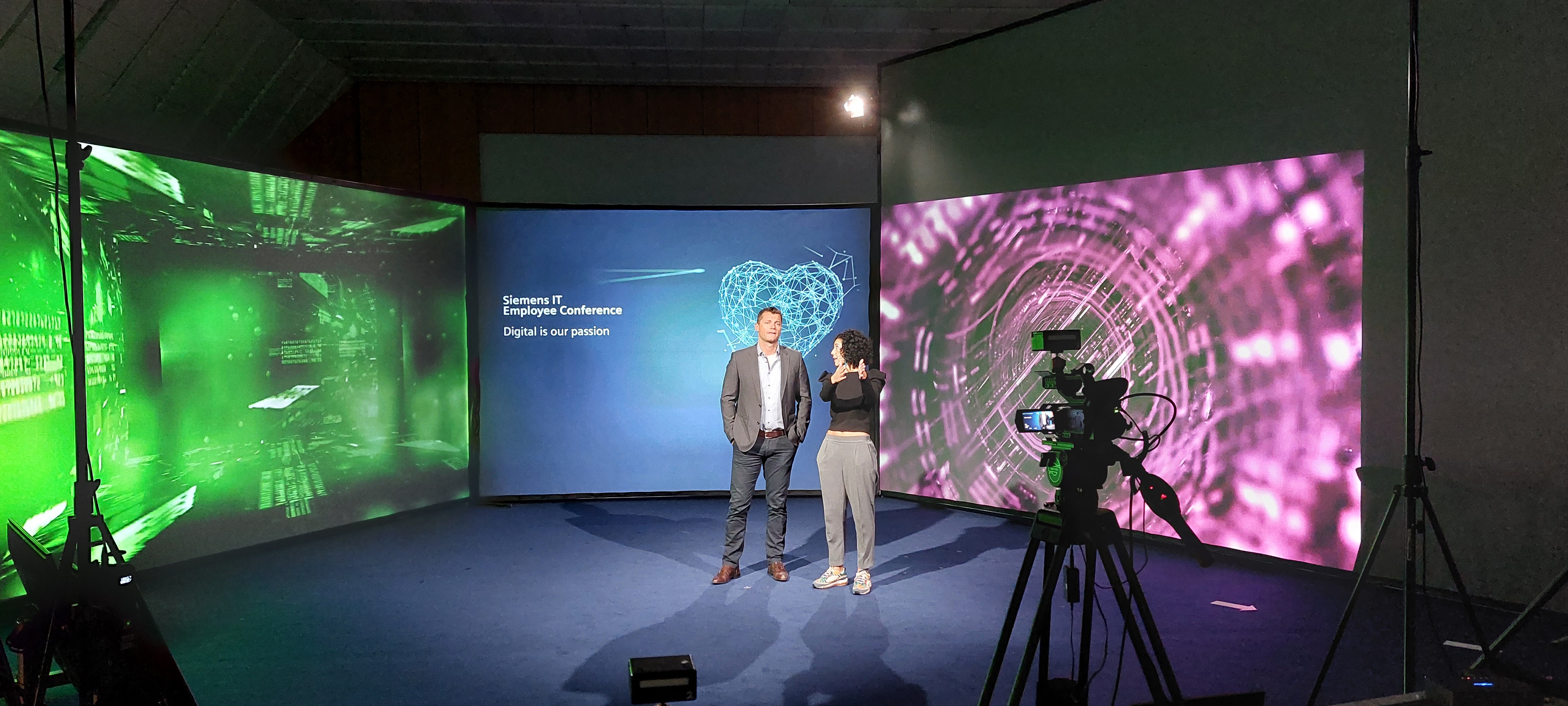 Videoinstallation aspekt b – Projektion und Raumgestaltung, Ansicht 15