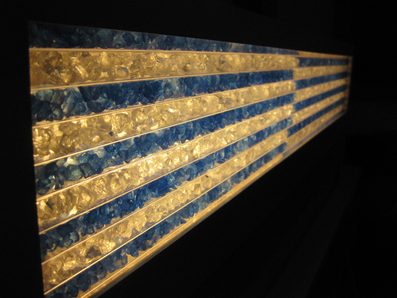 Lichtkunst aspekt b – Lichtinstallation im Raum, Ansicht 9